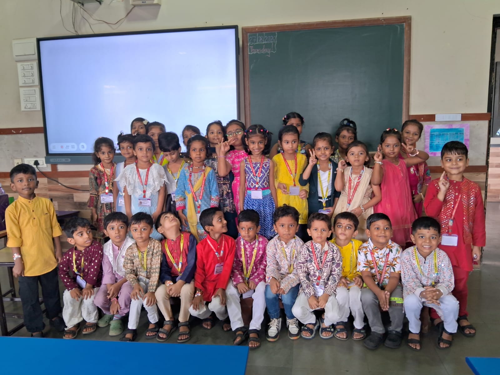 Rakshabandhan Celebration - Nursery, Jr. KG, and Sr. KG