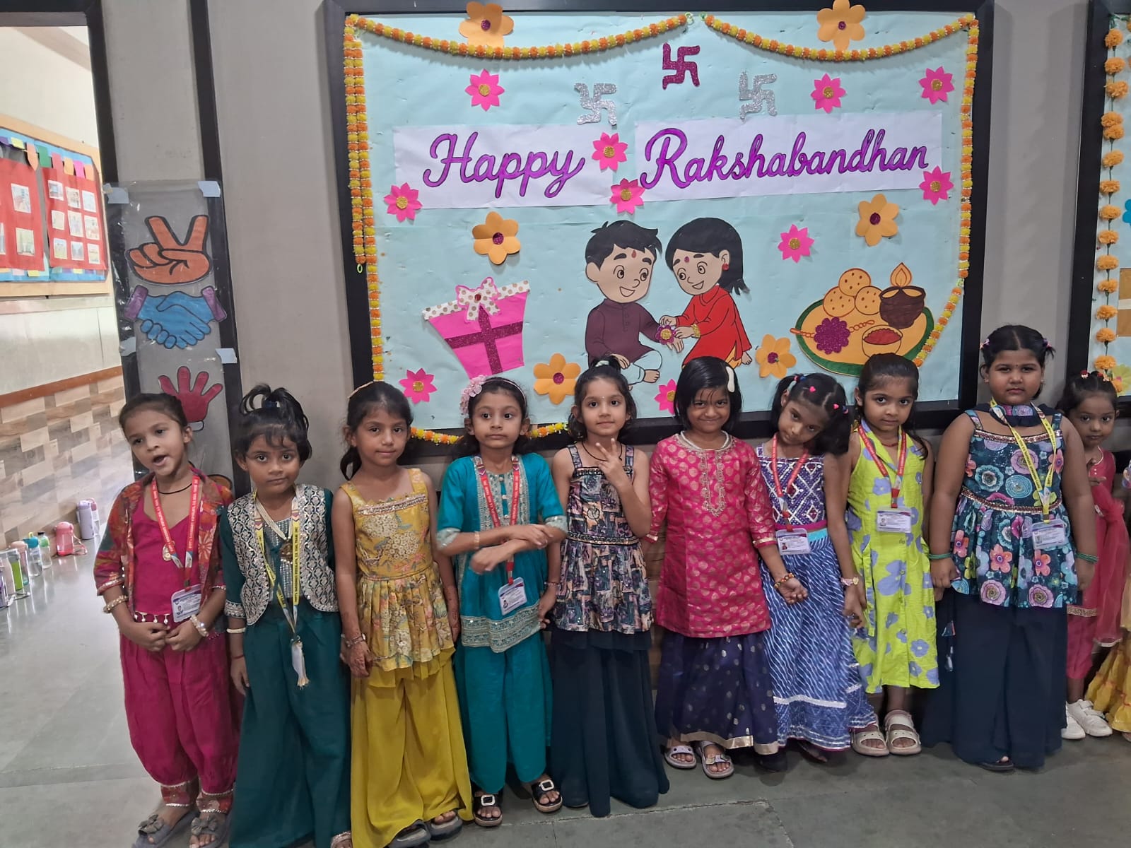 Rakshabandhan Celebration - Nursery, Jr. KG, and Sr. KG