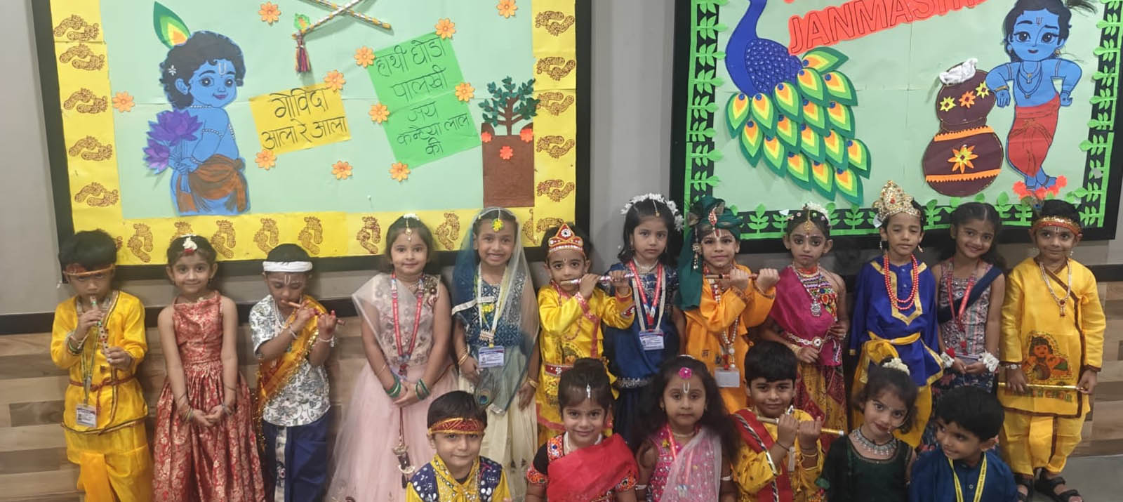 Janmashtami Celebration - Nursery, Jr. KG, and Sr. KG