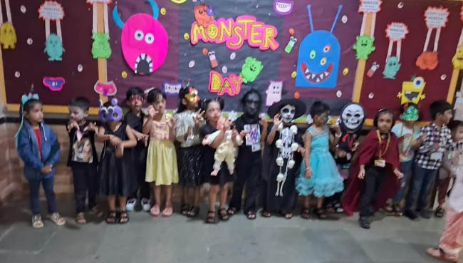Monster Day - Pre - Primary section