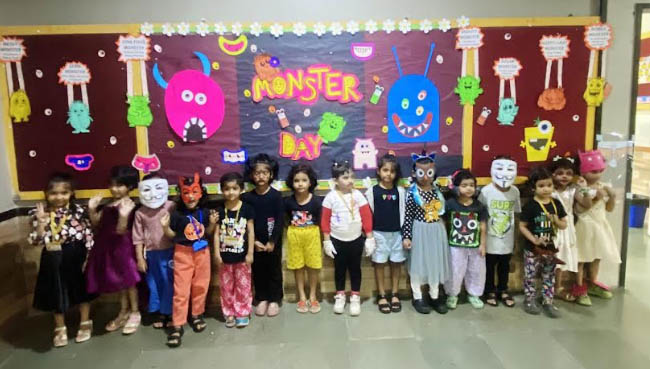 Monster Day - Pre - Primary section