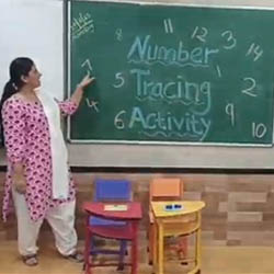 Number Tracing Activity