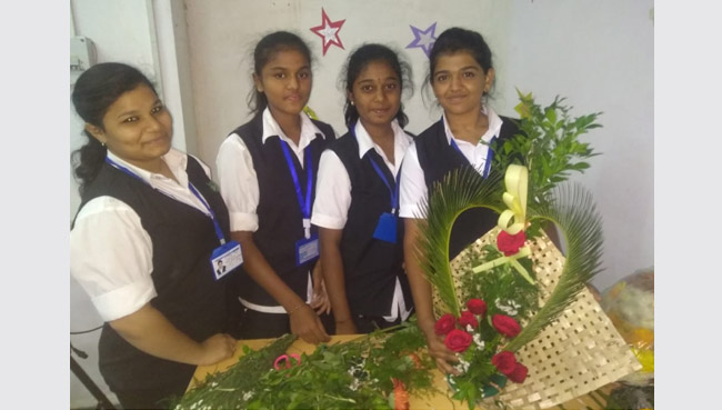 Flower Arrangement Competition 2018at S.V.P.T's Ghodbunder Road Thane