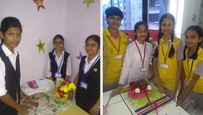 Flower Arrangement Competition 2018 at S.V.P.T's Ghodbunder Road Thane