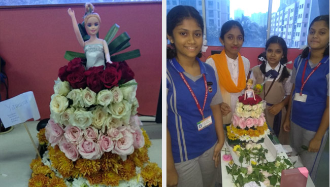 Flower Arrangement Competition 2018 at S.V.P.T's Ghodbunder Road Thane